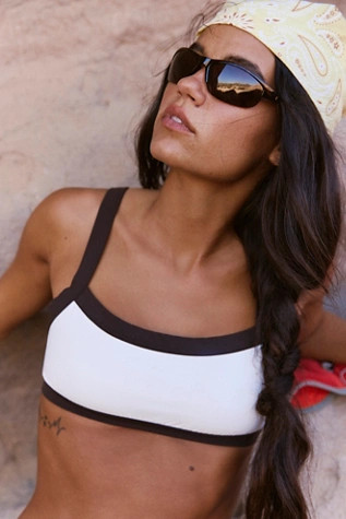 Never Better Colorblock Mini Bra | Free People (Global - UK&FR Excluded)