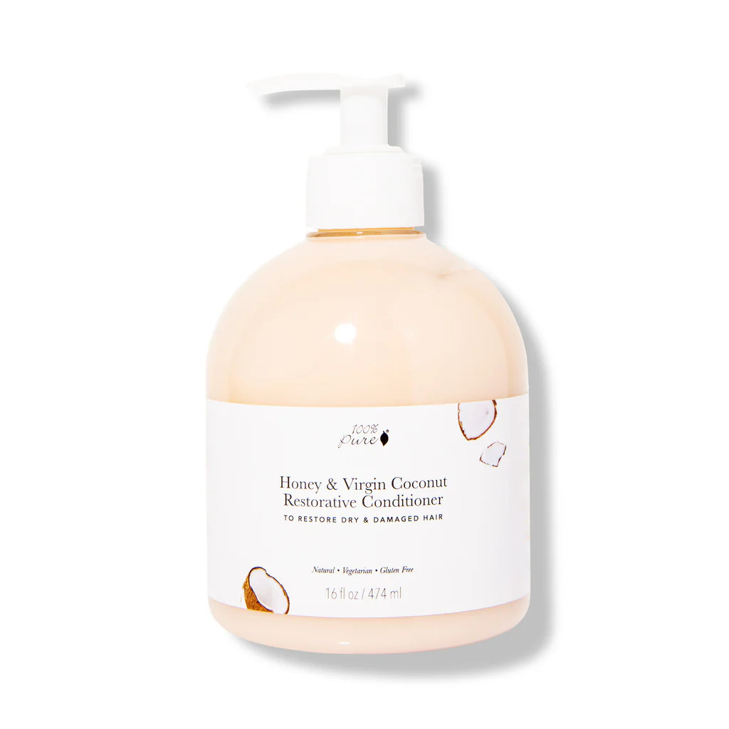 Honey and Virgin Coconut Restorative Conditioner | 100% PURE