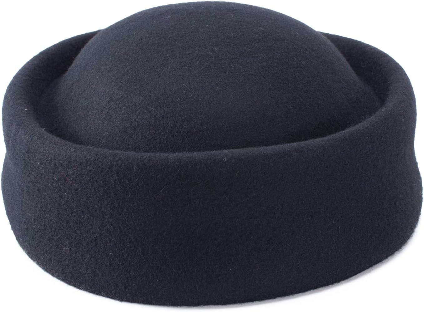 Lawliet Womens 100% Wool Felt Fascinator Hostess Pillbox Millinery Hat Base B028 | Amazon (US)