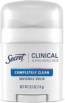 Secret Clinical Strength Antiperspirant Deodorant for Women, 100hr Sweat & Odor Protection, 3X St... | Amazon (US)