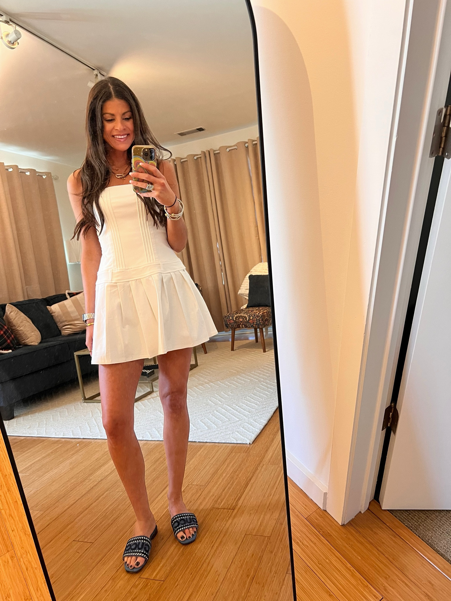 The perfect tennis dress for when the temp hits 75 ☀️💐. || Will be getting so much use out of this! Comes in white & navy + on sale now for 25% off! 

#LTKActive #LTKFindsUnder50 #LTKStyleTip