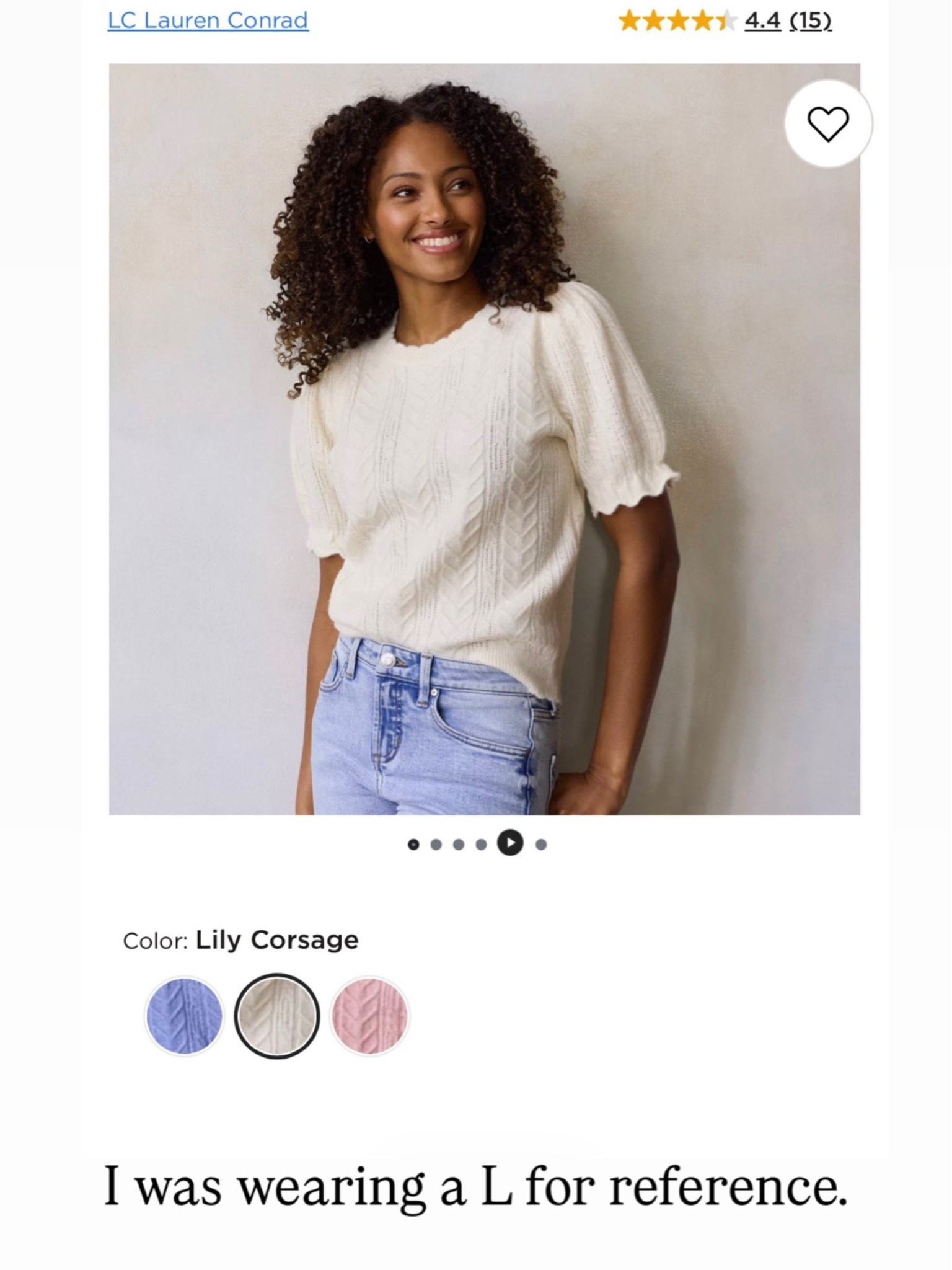 LC sweater on sale at @kohls

#LTKMidsize #LTKOver40 #LTKSaleAlert