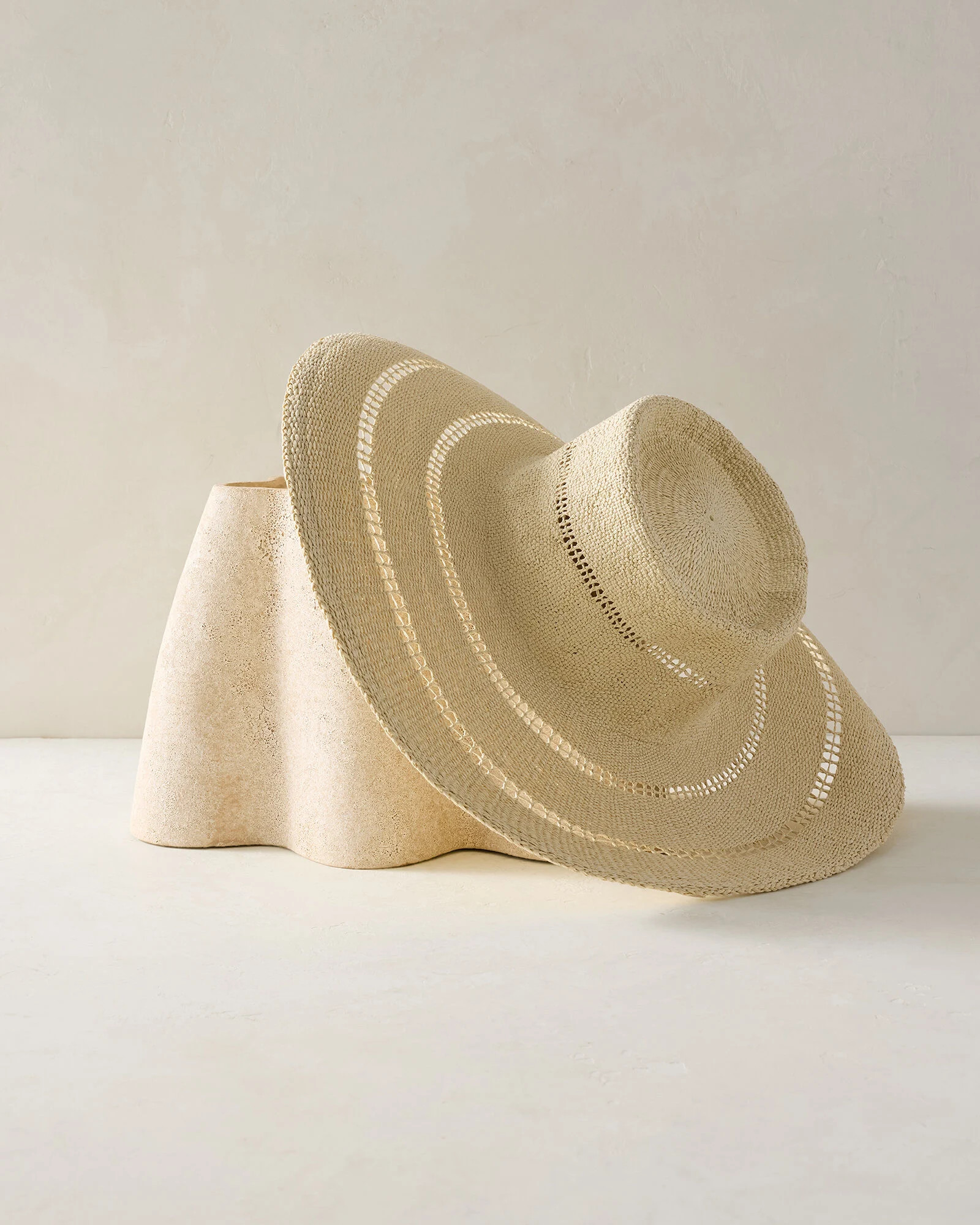 Straw Perforated Sun Hat | Talbots
