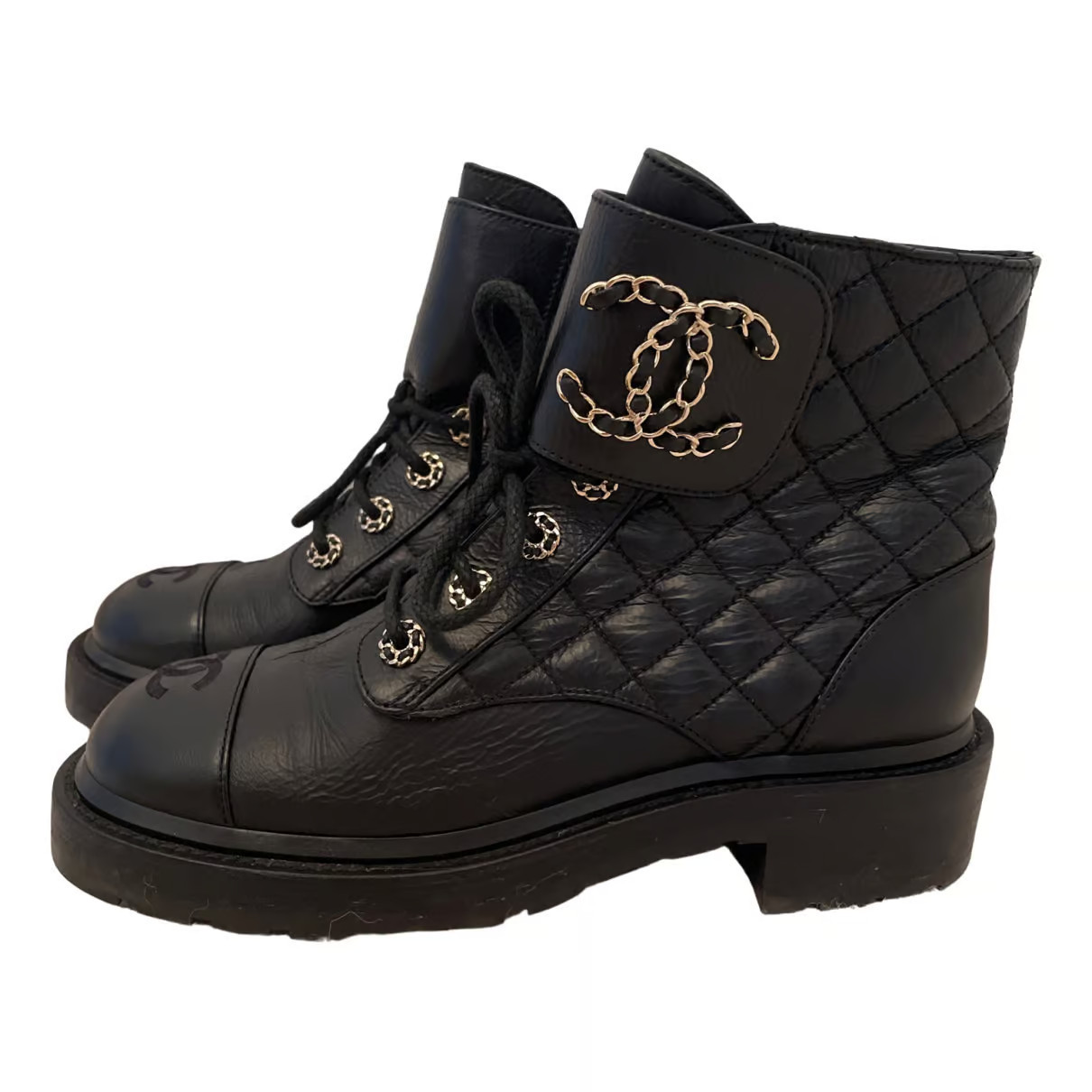 Chanel Ankle boots for Women - Vestiaire Collective | Vestiaire Collective (Global)