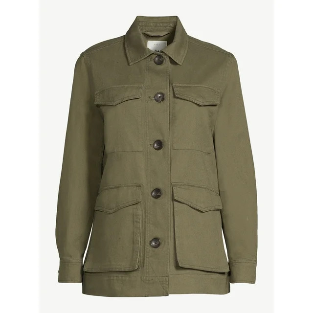 Free Assembly Women's Modern Utility Jacket - Walmart.com | Walmart (US)