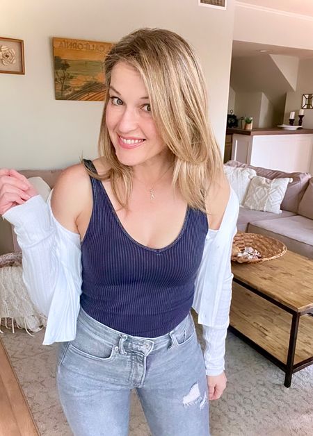 Feeling grays today! Perfect entry into spring. 💞 these tanks are cardigan are a staple too!!

#LTKfindsunder50 #LTKSeasonal #LTKfindsunder100