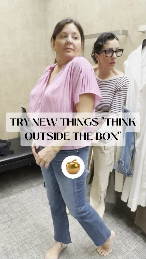 Here’s to trying new things and finding joy in the unexpected! Chriss, my client, is trying a very different color from what she usually likes. How about you? What fashion leap will you take today? 

#LTKVideo #LTKstyletip #LTKover40