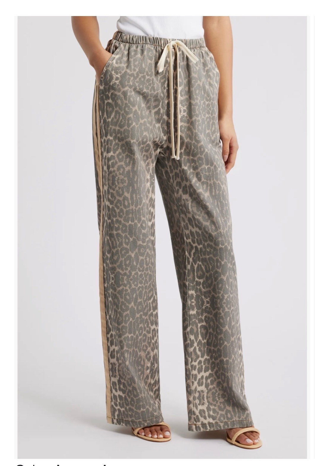 Fletcher Leopard Print Racer Stripe Drawstring Jeans
Petal & Pup

#LTKSeasonal #LTKTravel #LTKWorkwear