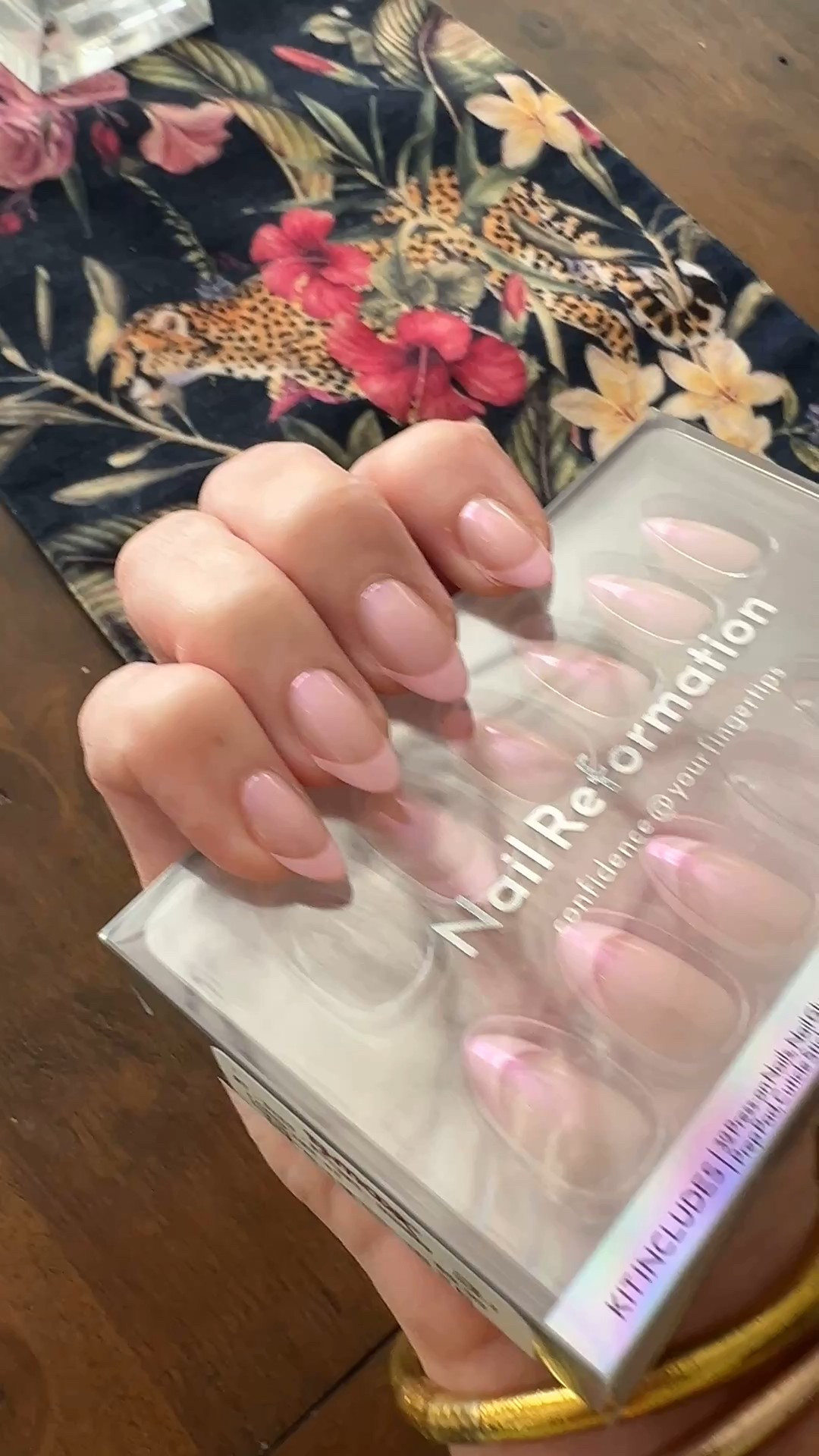 💅 These PRESS ON NAILS are next level - and have mad staying power! Going on a solid two weeks and not a single one have I had to replace yet! Hard to find online except for on Anthropologie. I found mine at my local TJ Maxx tho. 😜 

#LTKStyleTip #LTKBeauty #LTKOver40