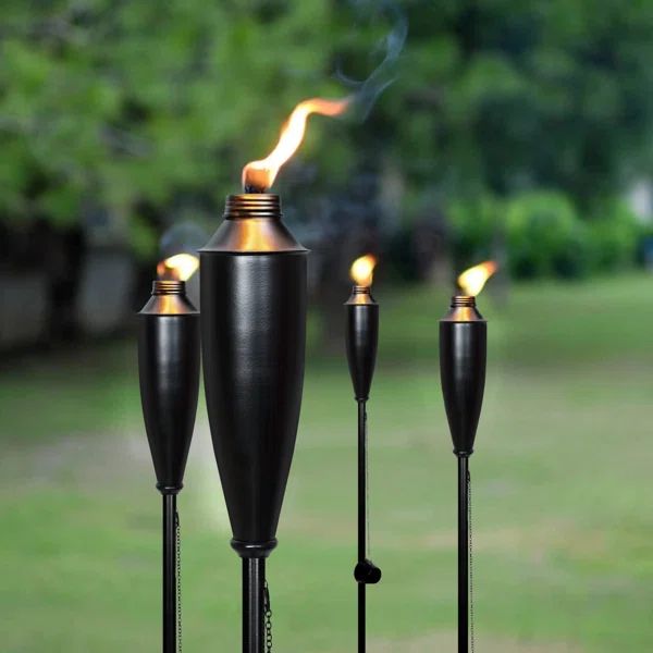 60'' Metal Citronella Torch | Wayfair North America