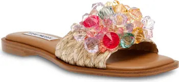 Steve Madden Andree Bead Embellished Slide Sandal (Women) | Nordstrom | Nordstrom