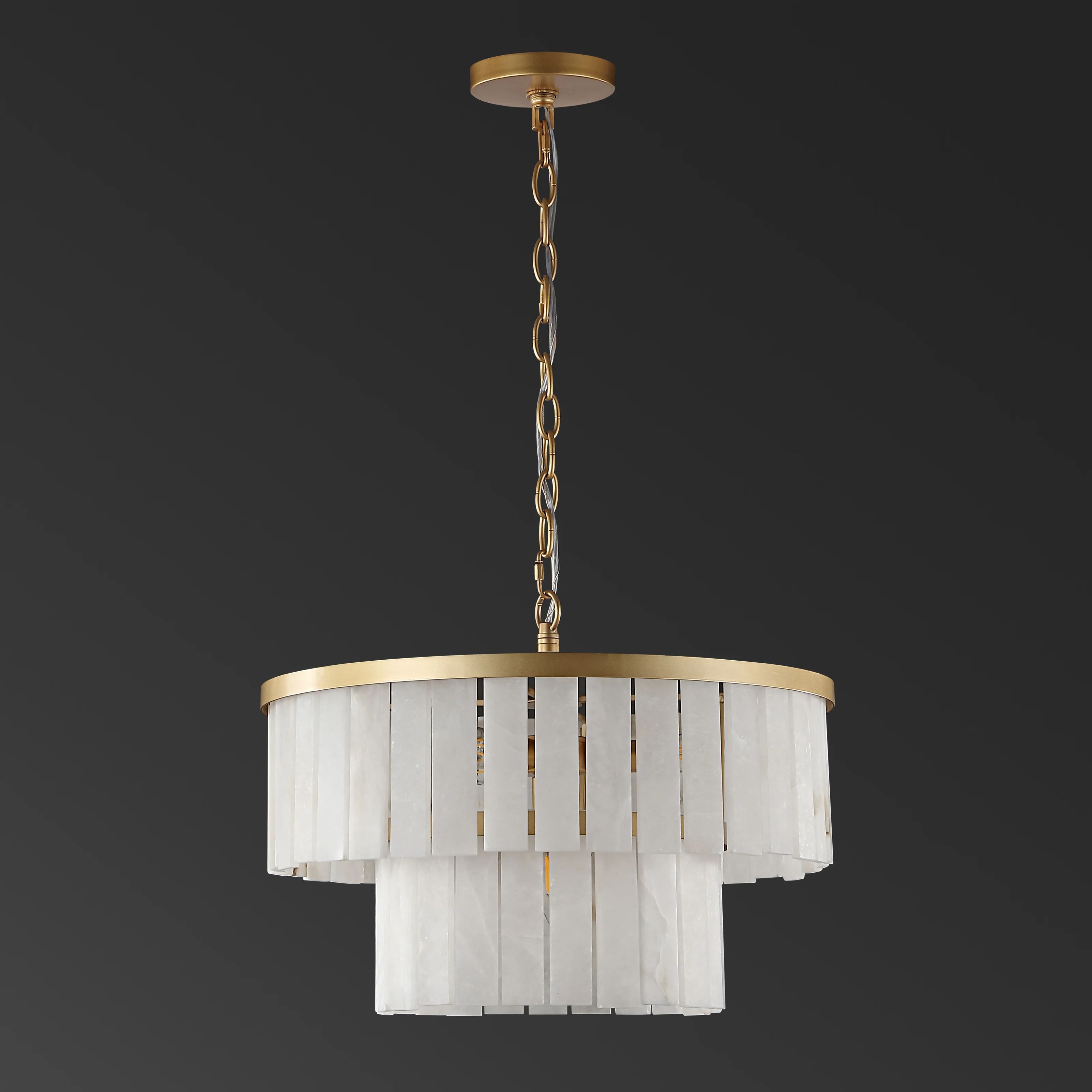 4 - Light Dimmable Tiered Chandelier | Wayfair North America