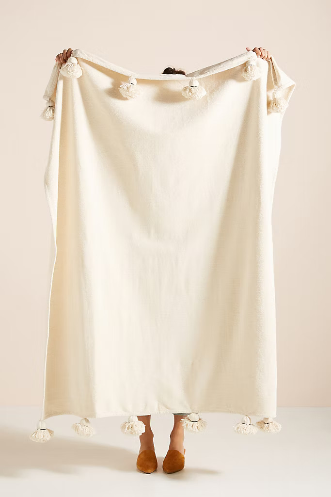 Woven Nayland Throw Blanket | Anthropologie (US)