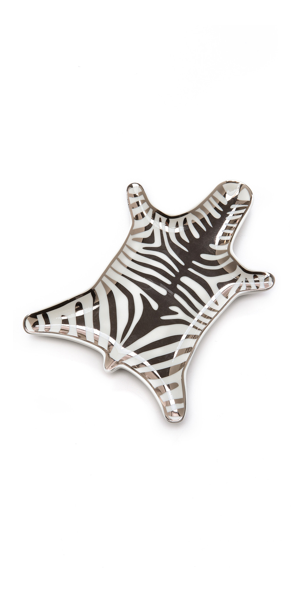 Jonathan Adler Metallic Zebra Dish | Shopbop
