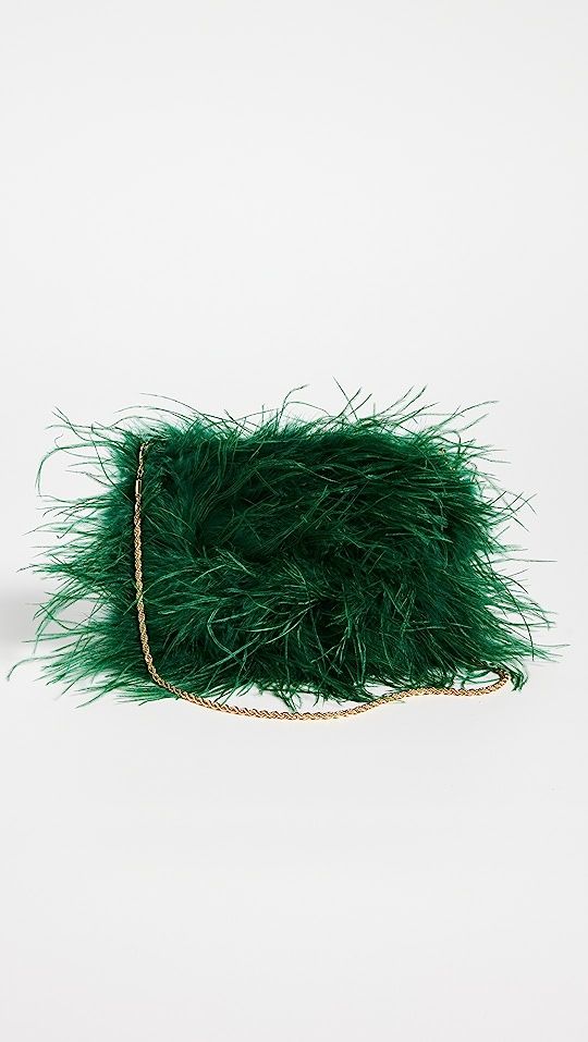 Loeffler Randall Mini Feather Pouch | SHOPBOP | Shopbop