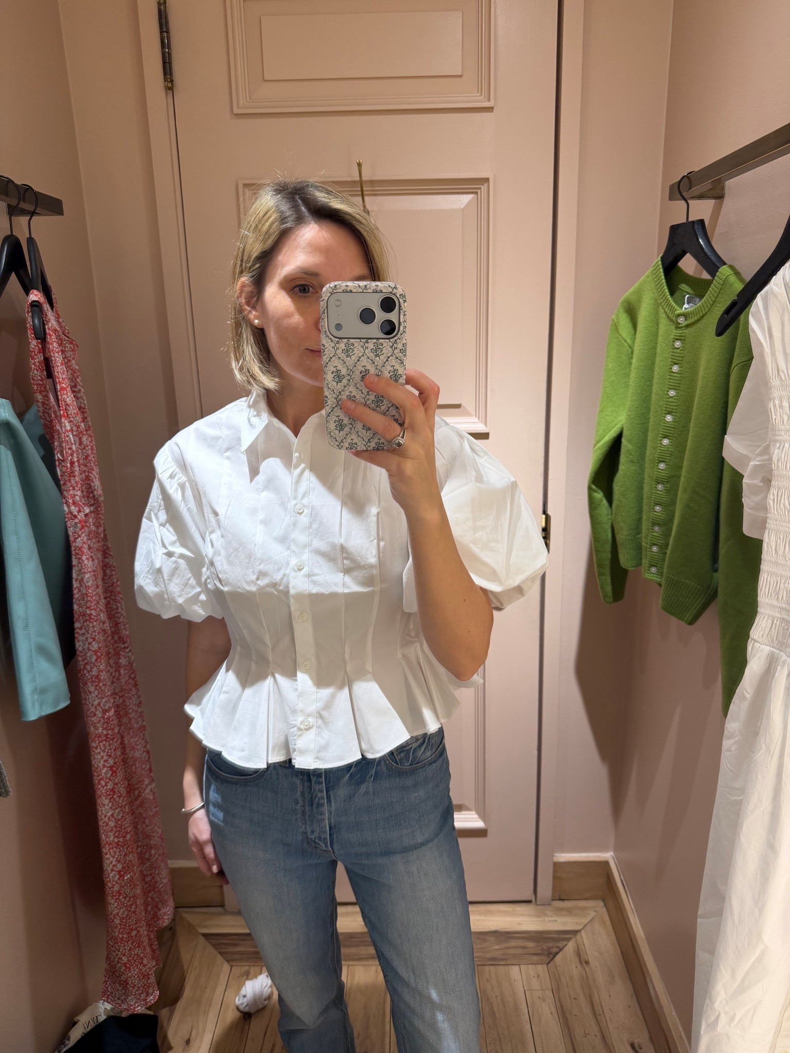 A cute peplum top for spring 

#LTKgrwm #LTKWorkwear #LTKootd