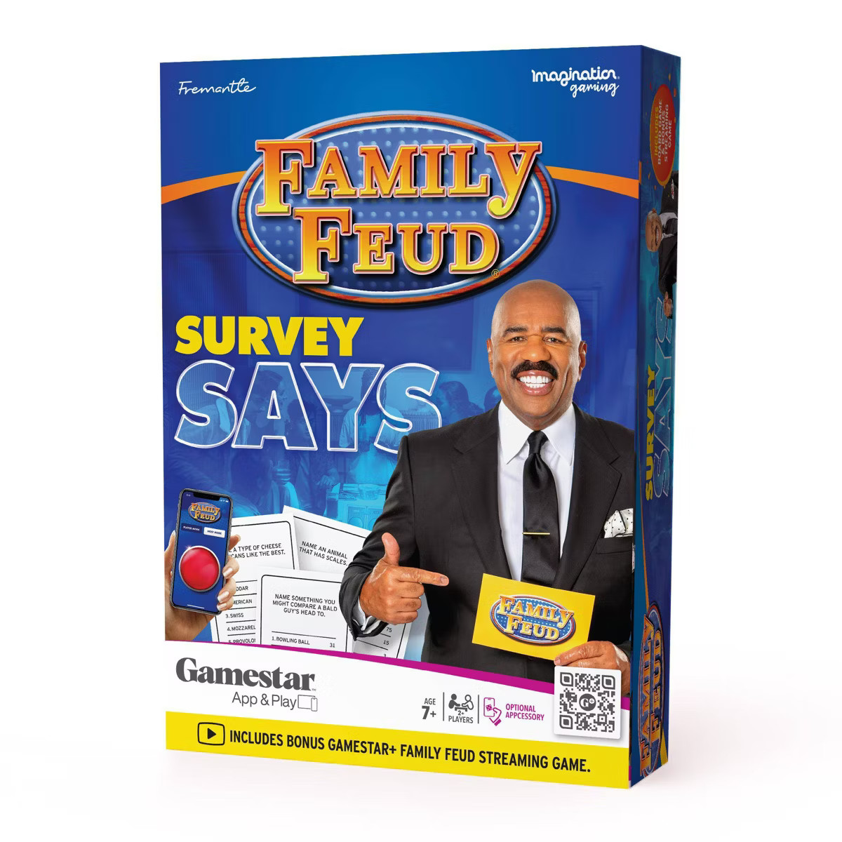 Imagination Gaming, Inc. Family Feud Survey Says Gamestar Bonus Board Game | Target