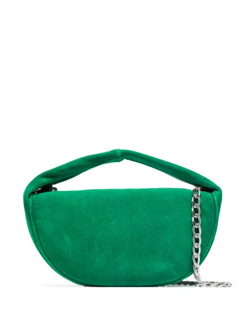 baby Cush suede shoulder bag | Farfetch (US)