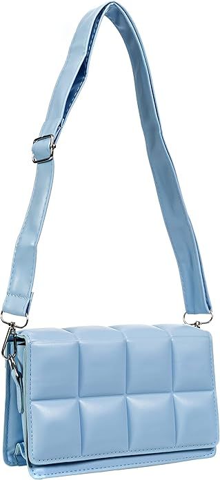 Olibrice Crossbody Bag for Women, Korean-inspired Colorful Cuboid Design, Synthetic Leather, Matc... | Amazon (US)