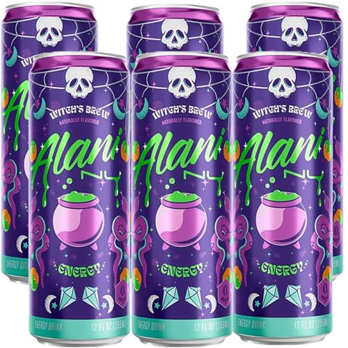 Alani Energy Drink Witch's Brew (BETRULIGHT Value Pack 12 fl. oz, 6 Pack) | Amazon (US)