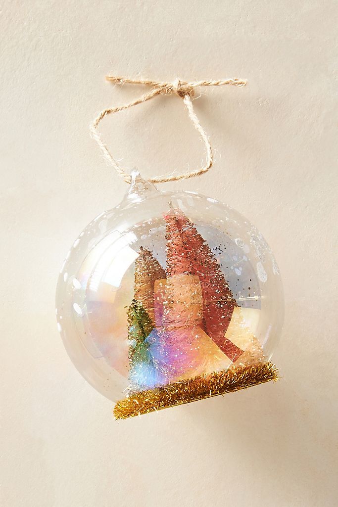 Sisal Tree Globe Ornament | Anthropologie (US)