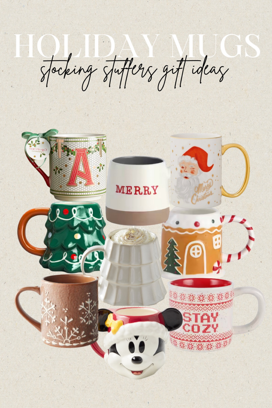 Holiday Mugs—Stocking Stuffers Gift Ideas!🎄☕️ 

#coffeemugs #christmasmugs #holidaymugs #giftideas #stockingstuffersgiftideas #stockingstuffersgifts #stockingstuffers #mugs #muglovers #giftideasforeveryone #giftideasforher #giftideasforhim #giftideasformom #giftideasfordad #familygiftideas #homefinds #targetmugs #targetholidaymugs #michaelsstoremugs #anthropologiemugs #anthropologie #potterybarnmugs #potterybarn #christmasdecor #kitchendecor #christmasgiftideas #holidaygifts #giftguide #holidaygiftguide #mugsunder20 #mugsunder10 

#LTKGiftGuide #LTKfindsunder50 #LTKHoliday