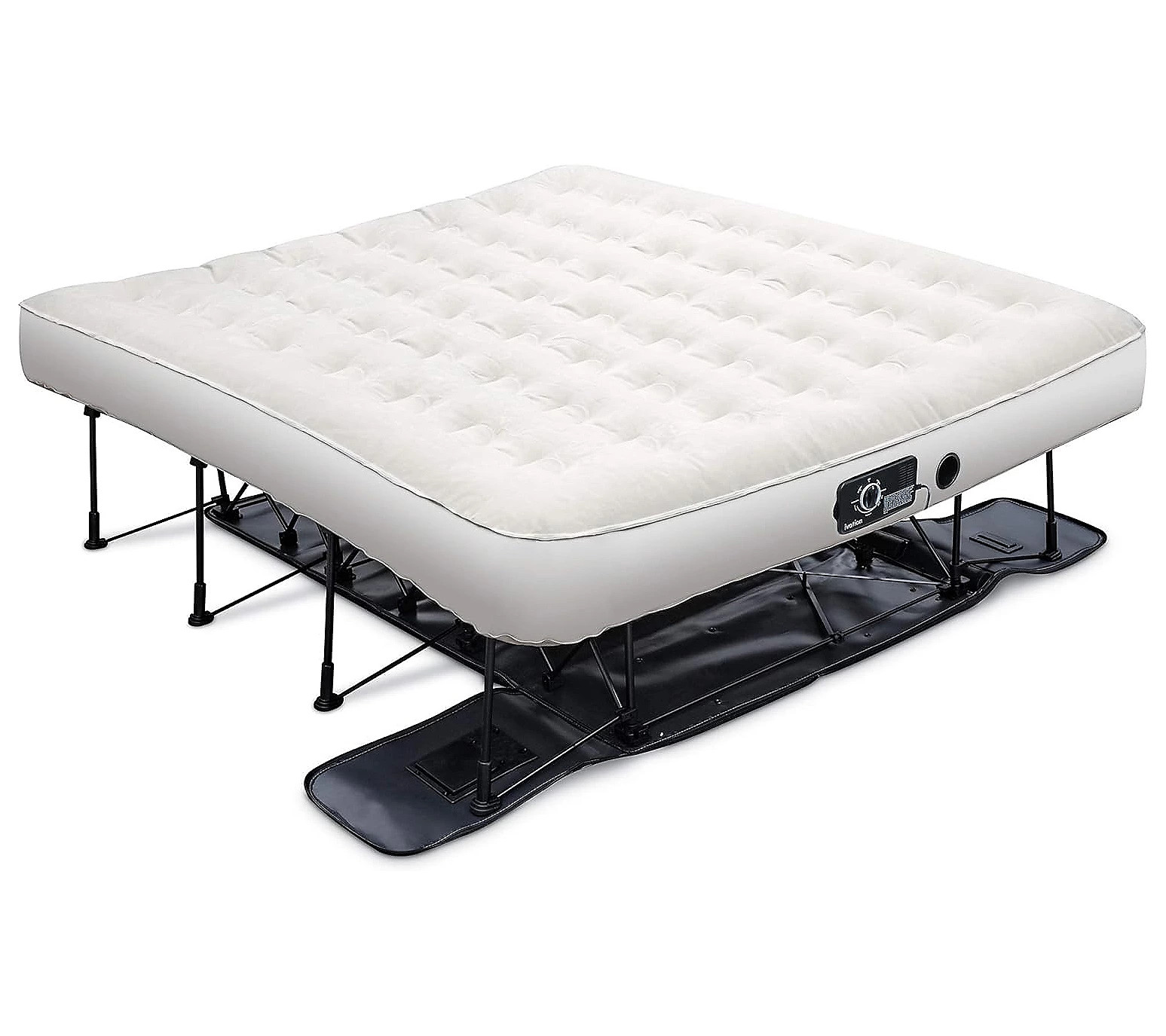 Ivation EZ-Bed Air Mattress with Frame & Rollin g Case (King) | QVC