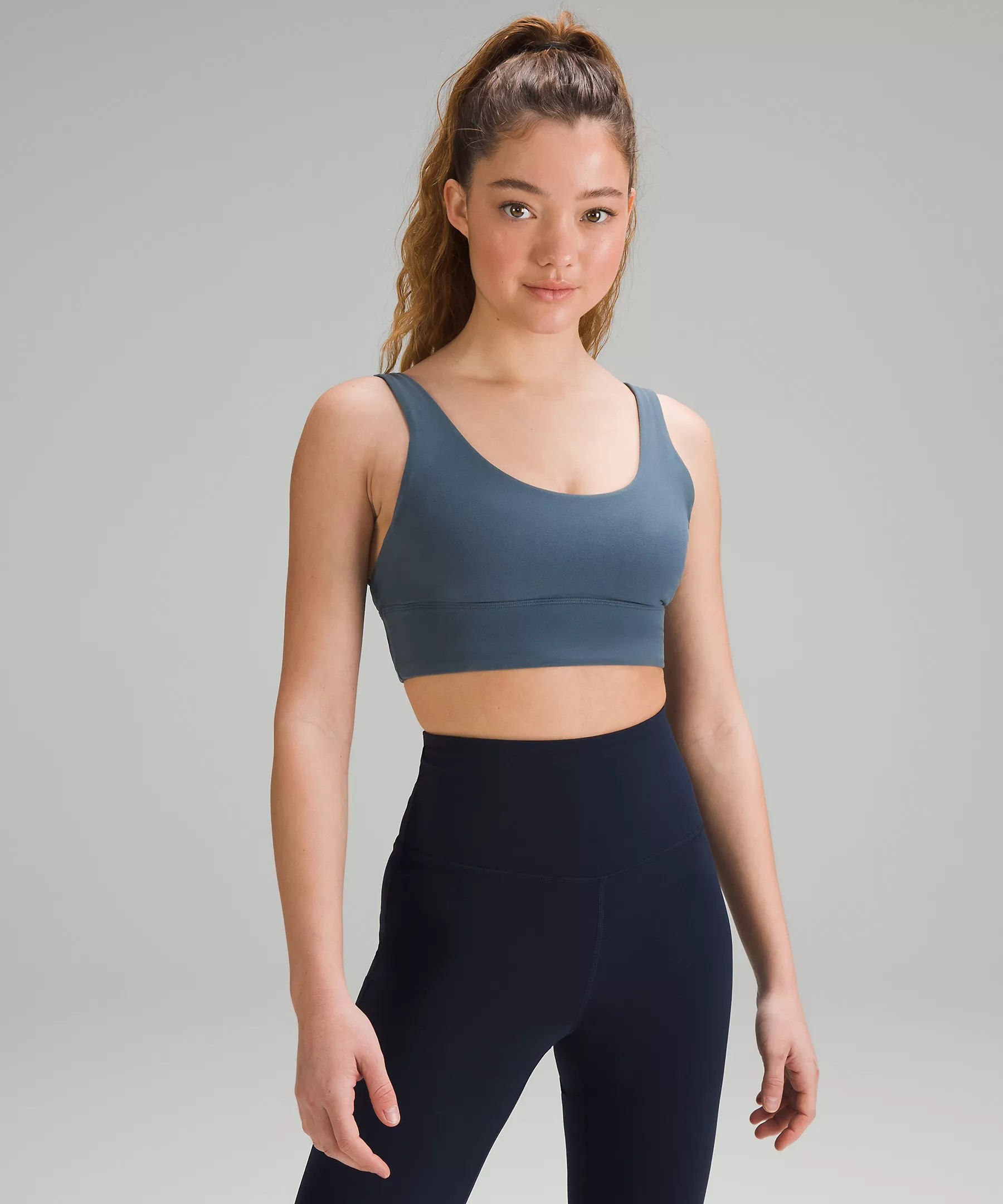 lululemon Align™ Mid-Neck Bra with Cups | Lululemon (US)