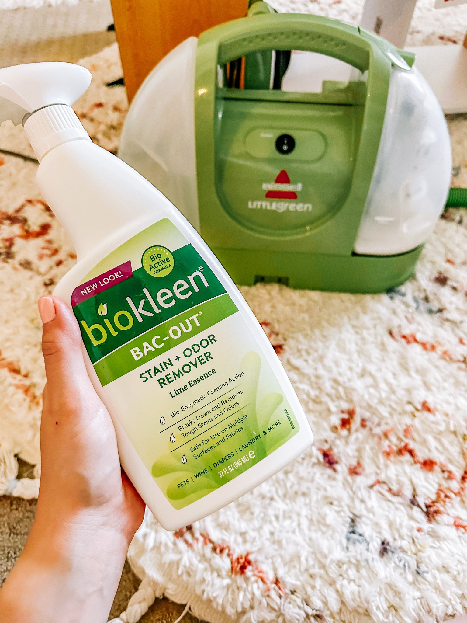 How to Remove Wine Stains with Biokleen Bac-Out Stain + Odor Remover? 