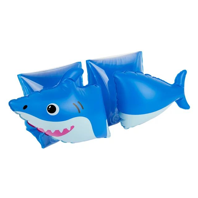 Coconut Grove by Sunnylife -Kids, Boys Inflatable Swim Arm Bands Finn the Shark,Blue-Age 3-6 Year... | Walmart (US)