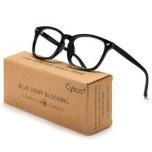 Cyxus Blue Light Glasses For Women BlueLight Blocking Eyeglasses Men Computer Eyewear Anti Eye Fatigue Square Frame | SHEIN