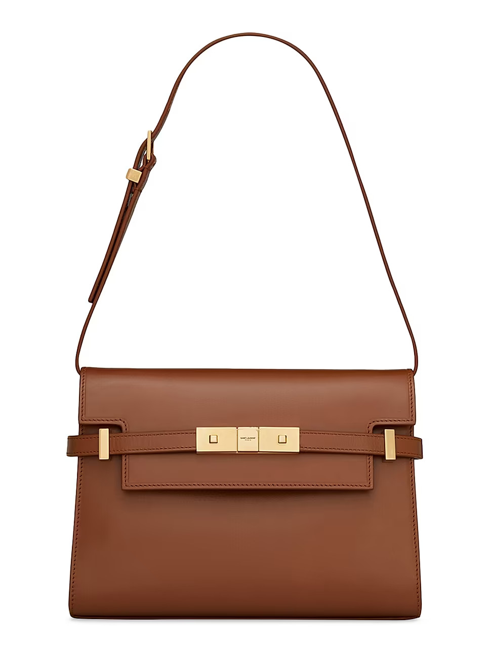 Manhattan Small Shoulder Bag In Box Saint Laurent Leather | Saks Fifth Avenue