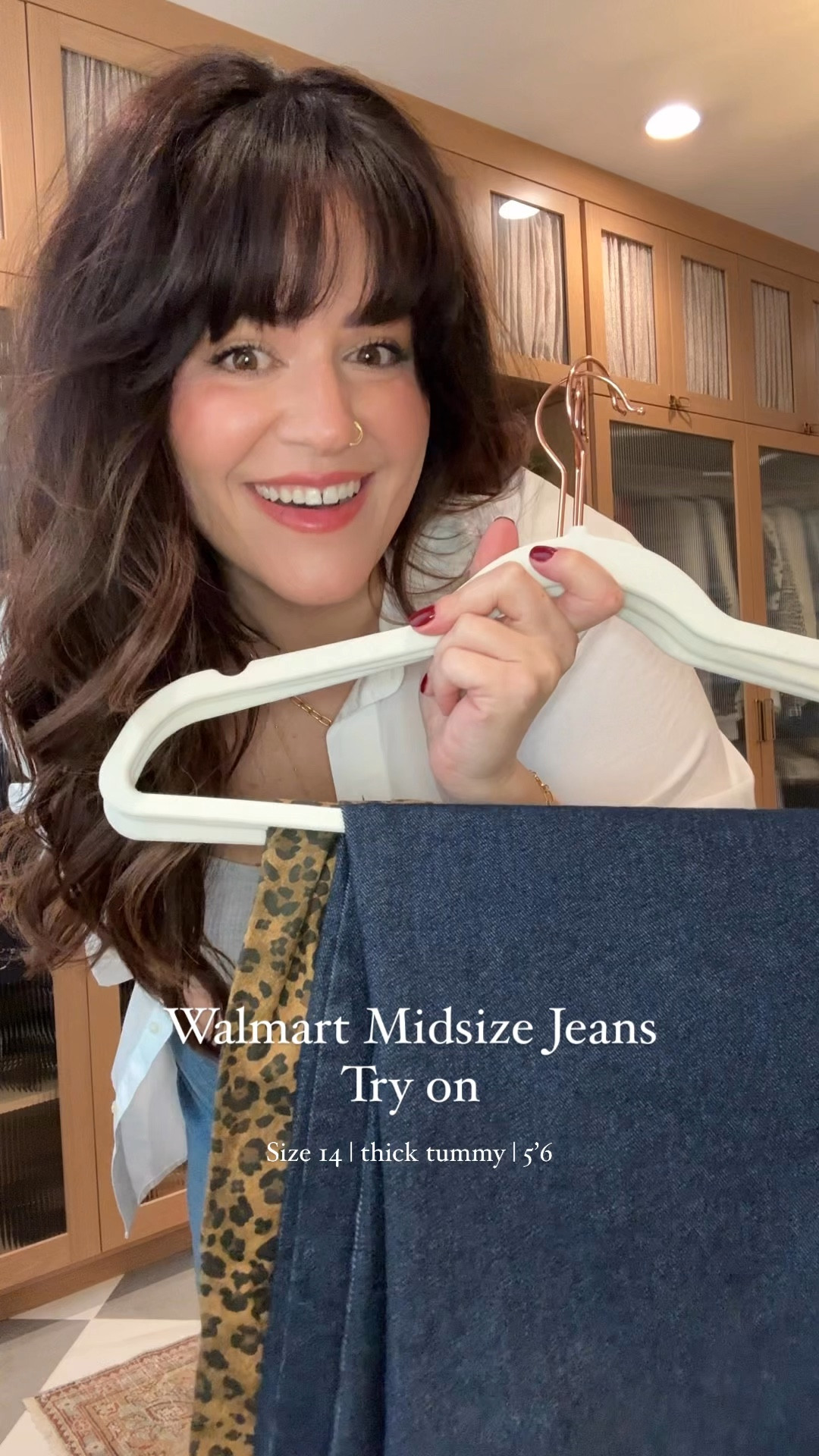 Walmart midsize jeans try on! Wearing a size 14 in all tts 
@walmartfashion #walmartpartner

#LTKVideo #LTKMidsize #LTKFindsUnder50
