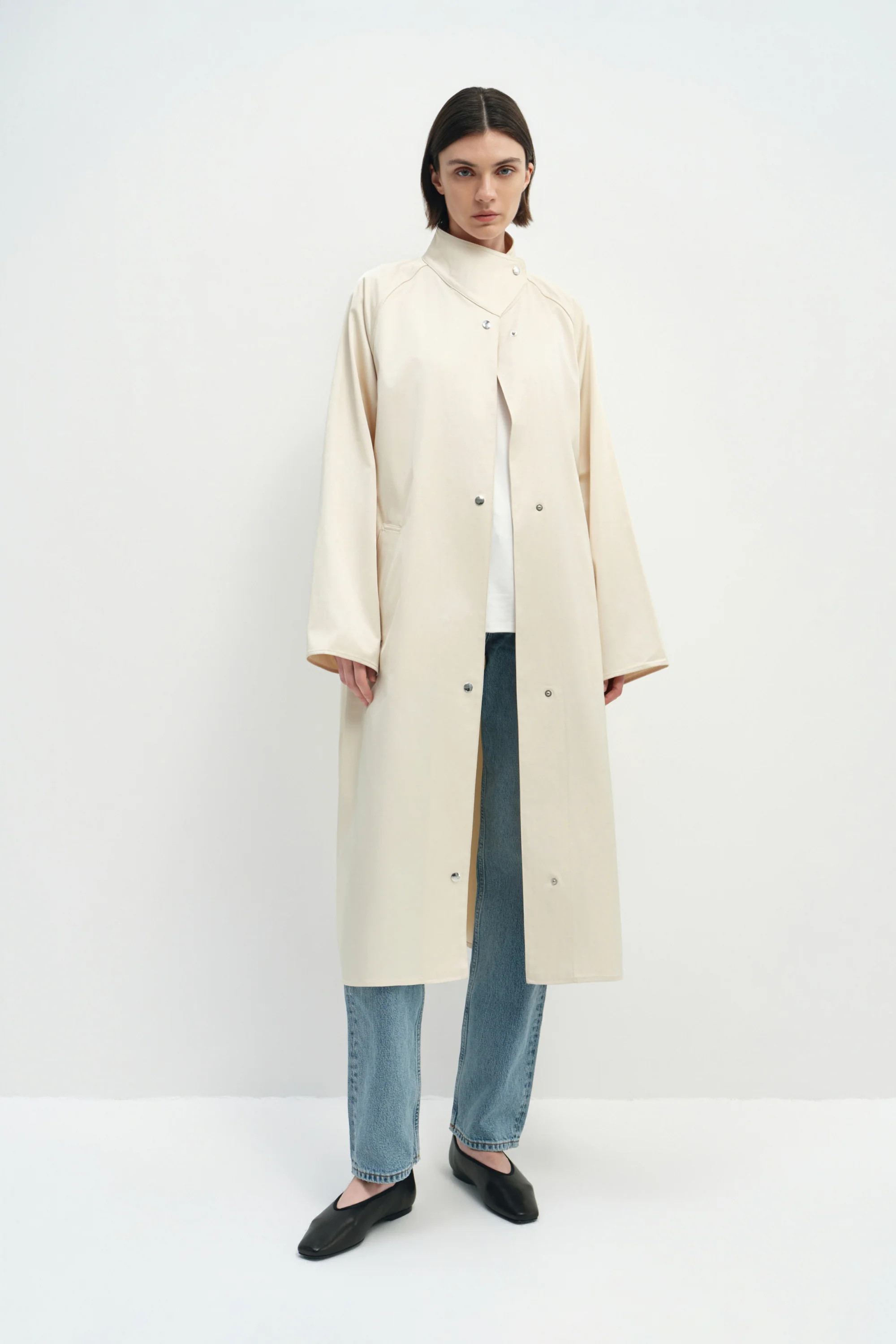 Anne Satin Coat | Rue Sophie | Rue Sophie