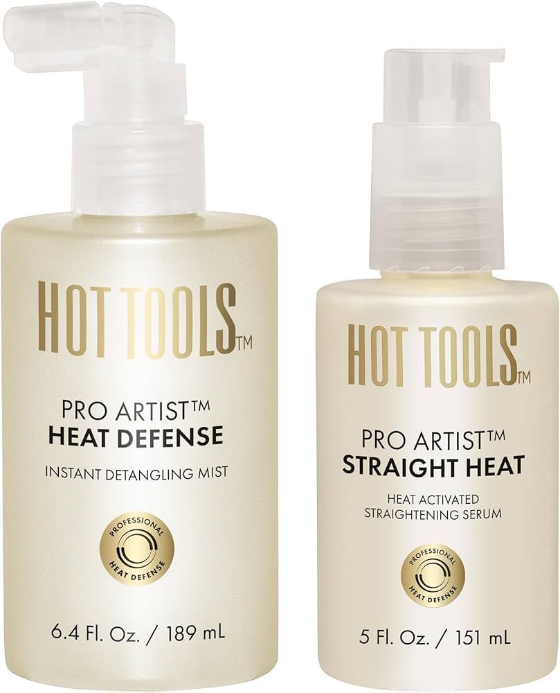 HOT TOOLS™ Pro Artist Heat Defense Instant Detangling Mist and Straight Heat, Heat Activated St... | Amazon (US)