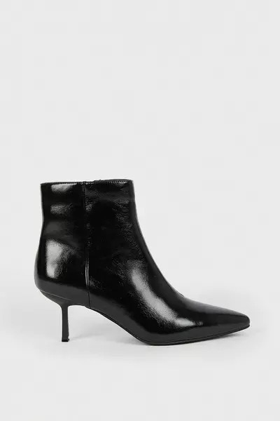 Minimalist Stiletto Low Heel Ankle Boot | Debenhams UK