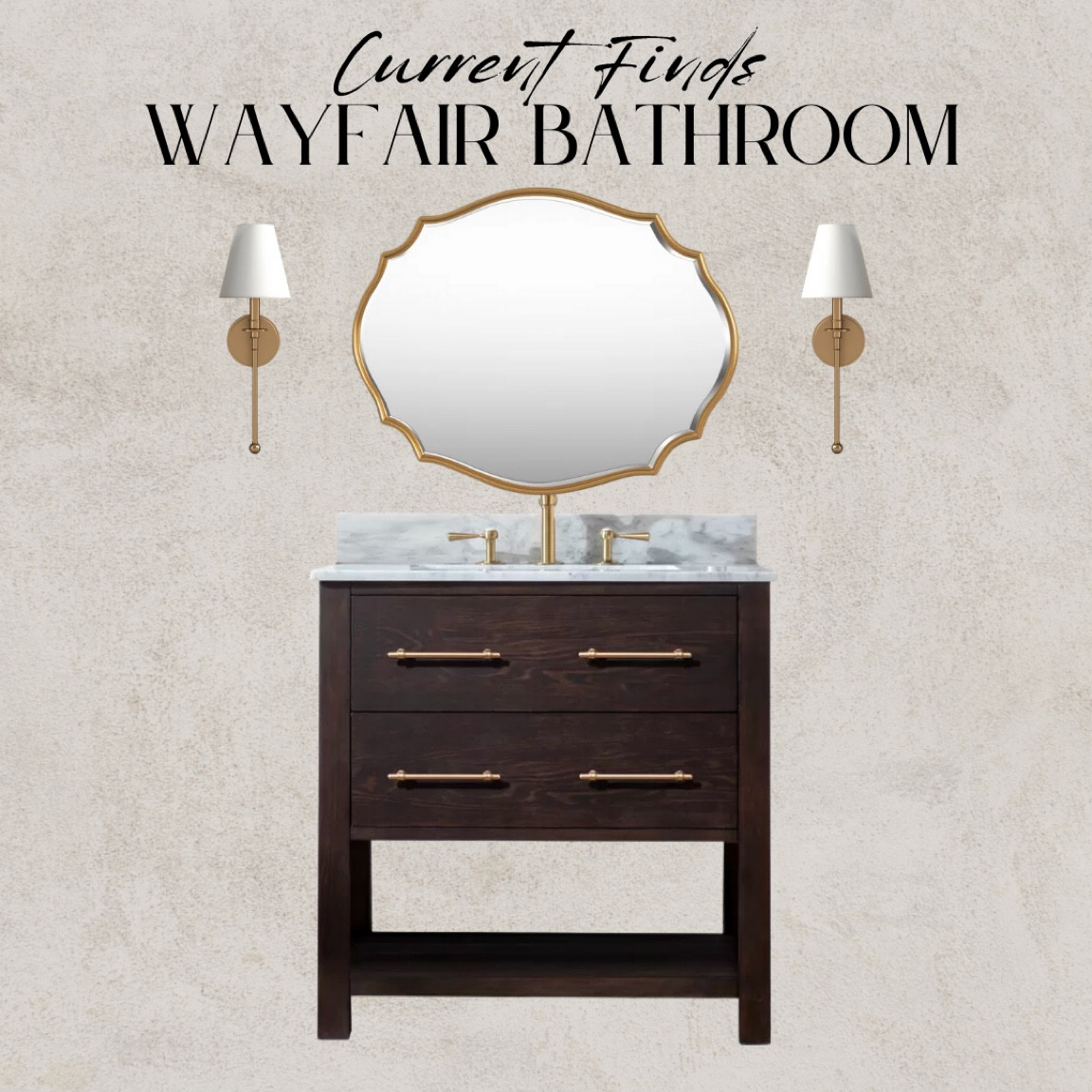Love this transitional bathroom set up from Wayfair! The vanity is on sale now! I’ve included more sizes below! #bathroom #transitional #vanity #wayfair #wayfairfind #wayfairsale #ltk #ltksale #ltksalealert

#LTKSeasonal #LTKFind #LTKhome