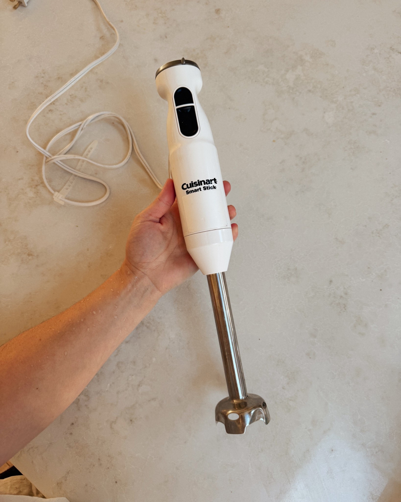fave immersion blender. perfect for soups and i love to blend my costco size tub of cottage cheese with it!!!