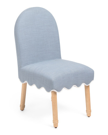 19x37 Waverly Scalloped Bottom Curved Back Dining Chair | Kitchen & Dining Room | Marshalls | Marshalls