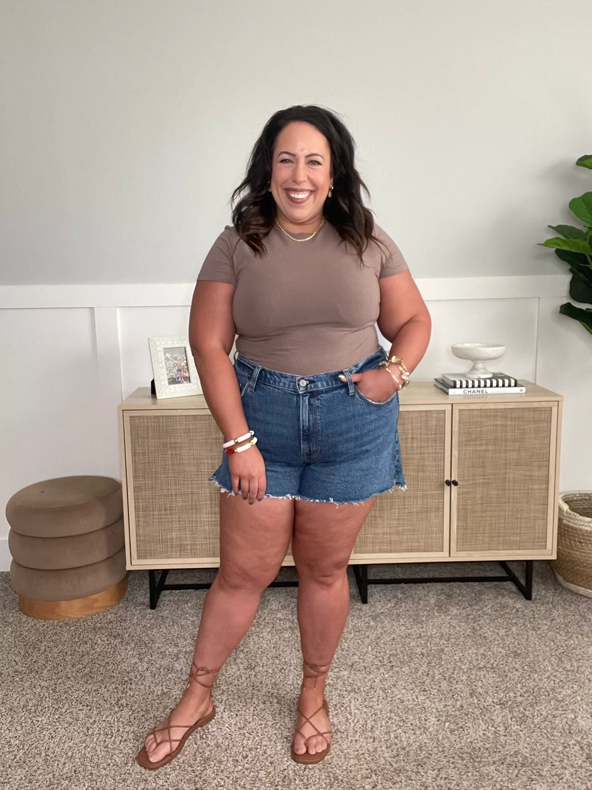 Trendy Curvy  Curvy outfits summer, Simple summer outfits