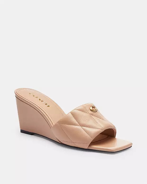Emma Wedge With Quilting | Coach (US)