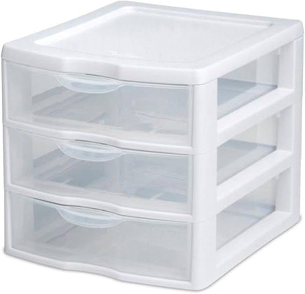 Sterilite 20738006 Art Furniture and Storage, White - 2 Pack | Amazon (US)