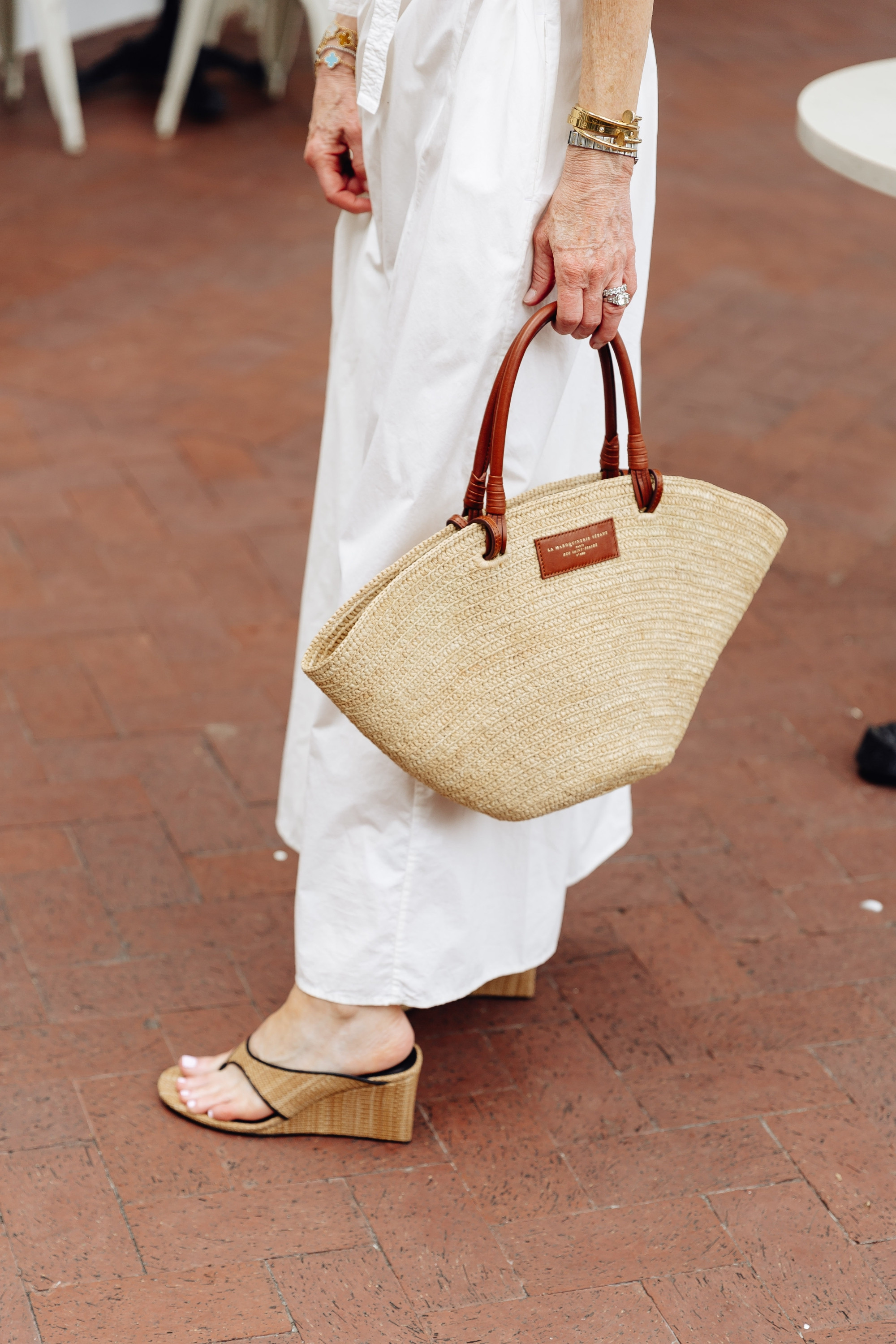 The tote bag and sunnies make this Banana Republic dress feel instantly vacation-ready. Such a chic look for summer outfits, brunch, beach trips, or casual dinner plans. #LTKstyletip

#LTKOver40 #SummerDresses #TravelOutfits #VacationOutfitsBeach 

 