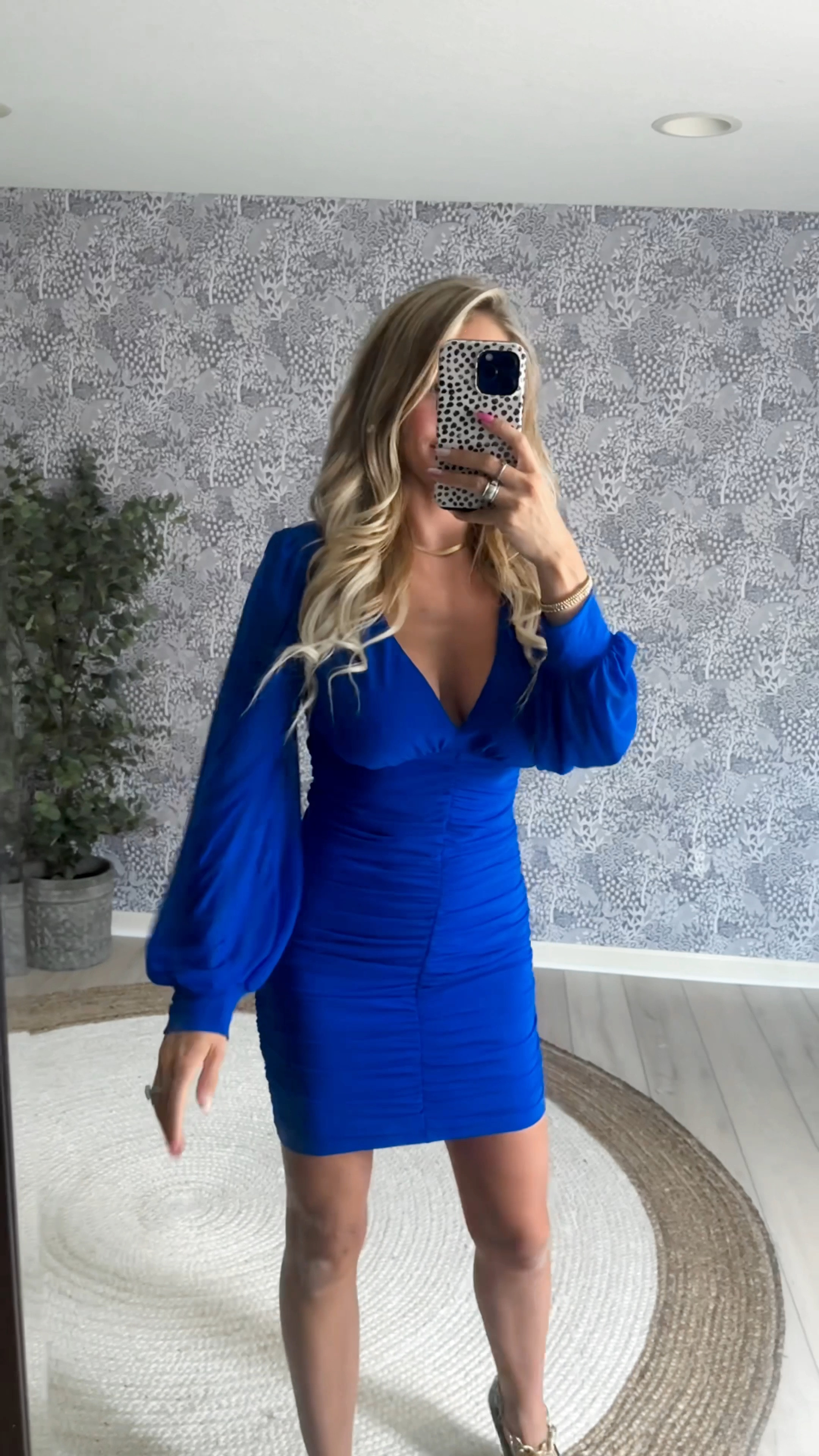 $33 Amazon Find - Women's Long Sleeve Cocktail Dress Sexy Deep V-Neck Ruched Bodycon Short Party Club Wedding Guest Dresses - wearing size small - several colors available 

#LTKstyletip #LTKunder50 #LTKwedding