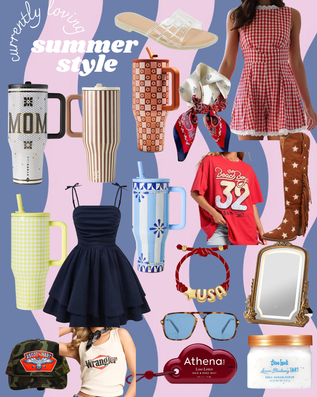 Summer style I am currently loving! 

 #LTKdayinmylife #LTKgrwm #LTKSeasonal