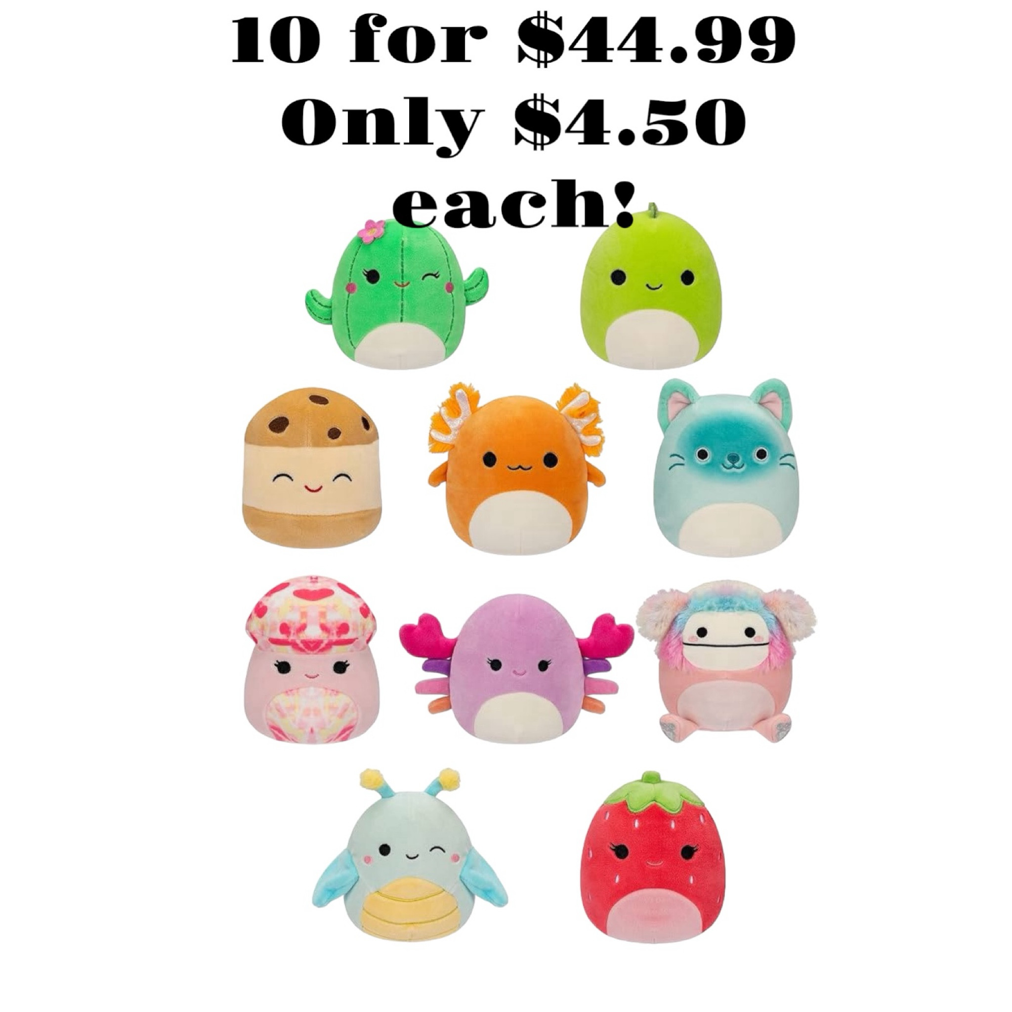 Cheapest Squishmallows out there! One of most wanted kids gifts 4-9! 

#LTKCyberWeek #LTKsalealert #LTKGiftGuide