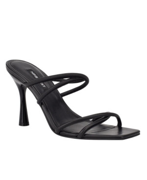 Nine West Women's Fabiola Square-Toe Slide Sandals Women's Shoes | Macys (US)