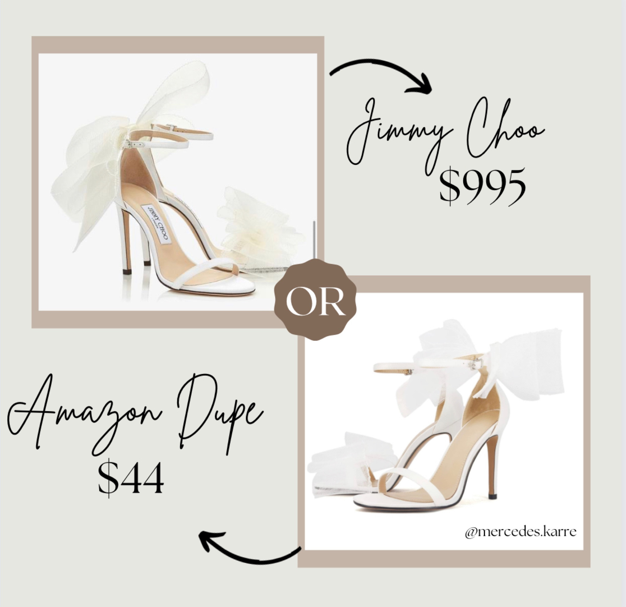 Bow Heels Jimmy Choo Dupes Amazon Jimmy Choo Designer Heel Dupes