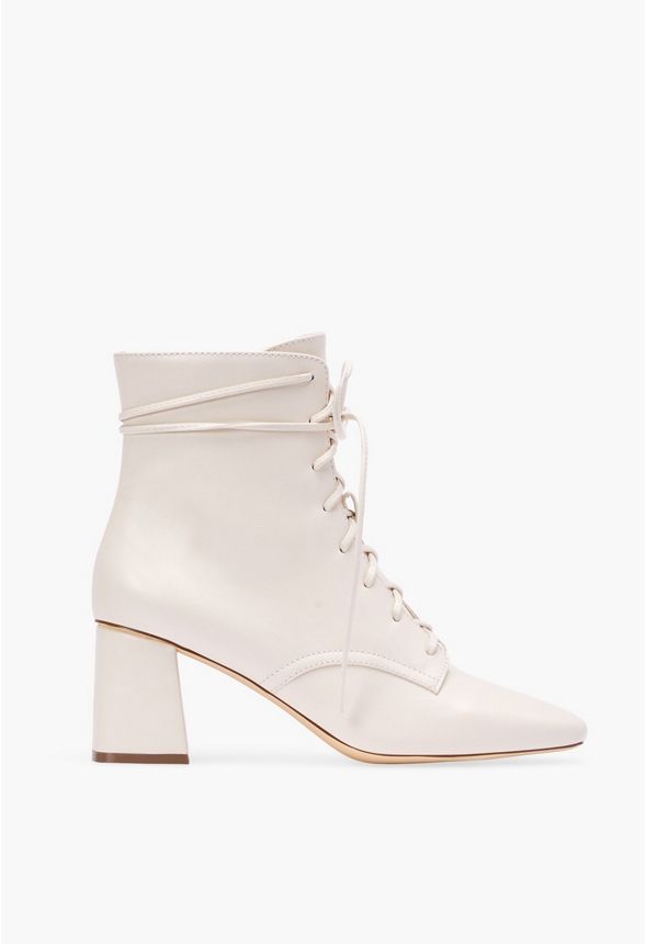 Madyson Lace-Up Bootie | JustFab