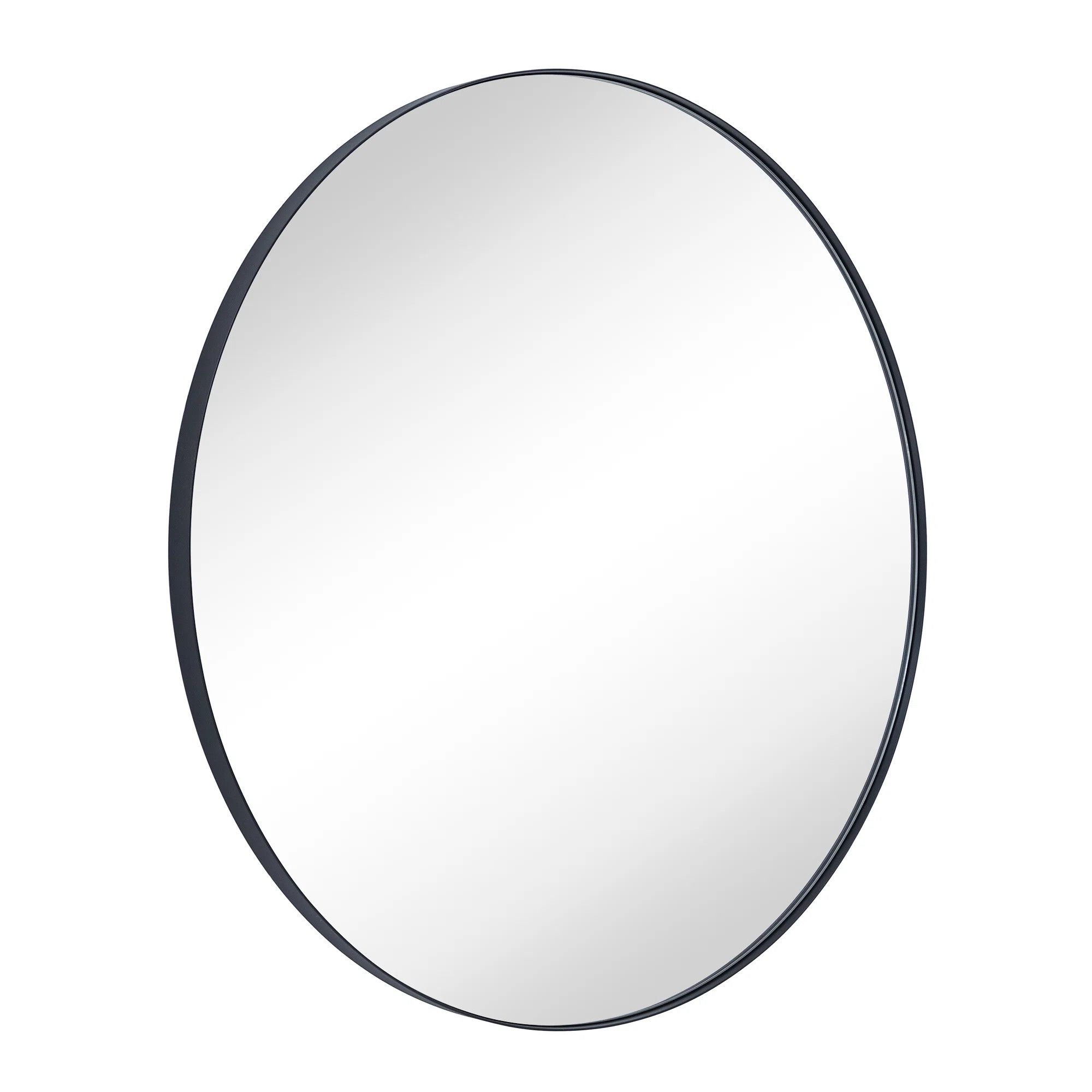 Round Wall Mirror Circle Bathroom Vanity Mirror Circular Mantel Mirror | Wayfair North America